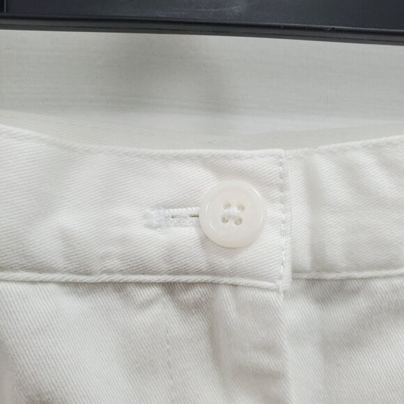 Pendleton Women's Vintage White High Rise Cotton Tapered Leg Pants Size‎ 8 - Picture 3 of 8